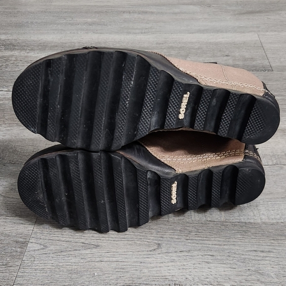 Sorel Joan of Arctic Wedge II PDX Waterproof Lace Up Leather Ankle Booties - Picture 14 of 14